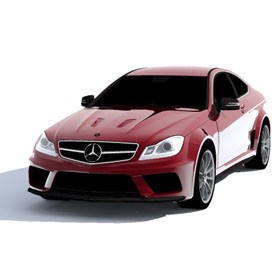 Mercedes C63 AMG Coupe 3D Object | FREE Artlantis Objects Download